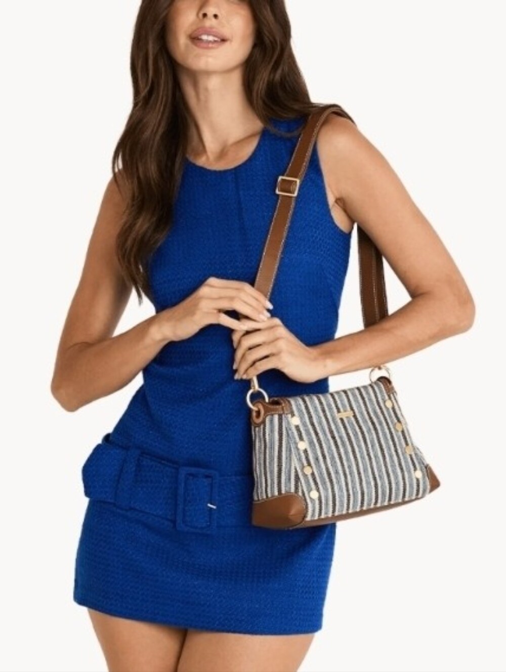 Hammitt MD Bryant Woven Shoulder Bag - Picture 10 of 12